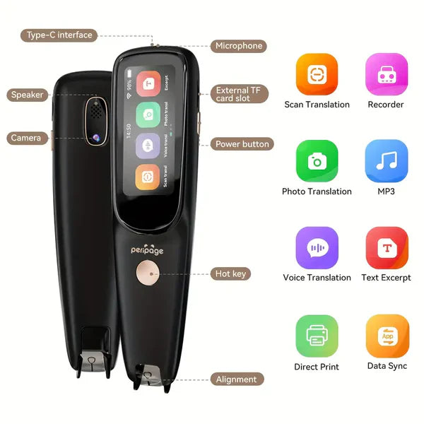 ❤️112 Languages Voice Translation Scanning Pen SUP