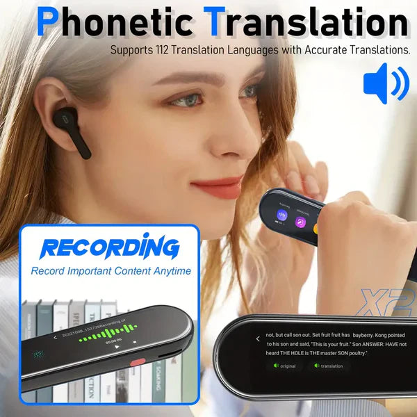 ❤️112 Languages Voice Translation Scanning Pen SUP