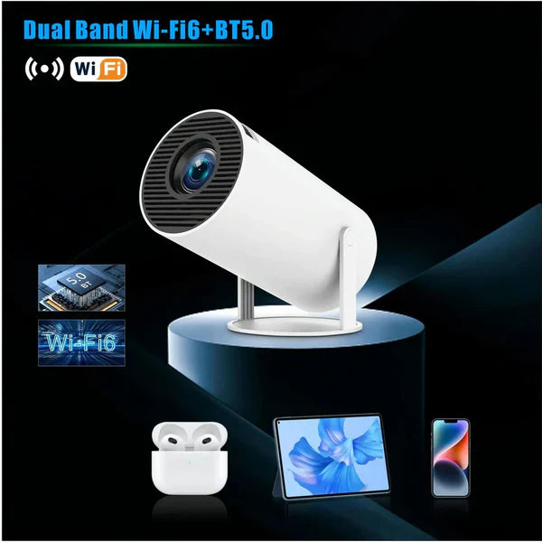 HY300 Portable WIFI Projector 4K SIFZ Mart